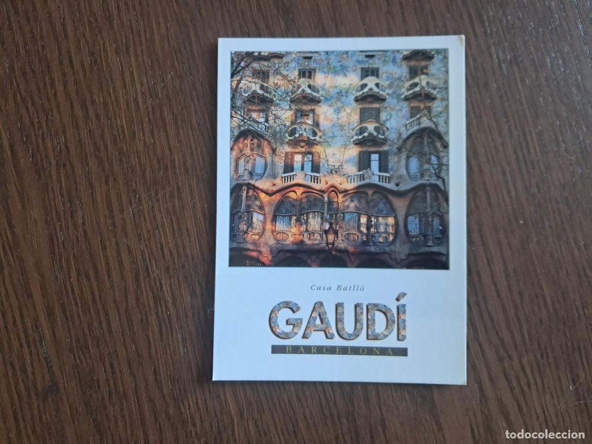 Postales: postal de Espa&ntilde;a, casa Batll&oacute;, Gaud&iacute;, Barcelona. triangle postal.