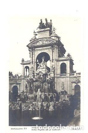 Postales: ANTIGUA POSTAL 77 BARCELONA PARQUE FACHADA DE LA CASCADA ZERKOWITZ