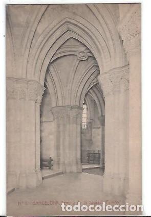 Postales: ANTIGUA POSTAL N&ordm; 3 BARCELONA TEMPLO DE LA SAGRADA FAMILIA CRIPTA NAVE DE CIRCUNVALACION HEREDEROS V