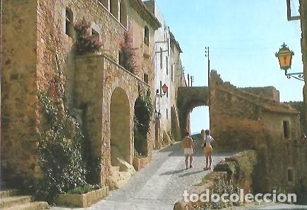 Postales: POSTAL A COLOR COSTA BRAVA N&ordm; 2250 PALS UNA CALLE DEL RECINTO GOTICO FABREGAT