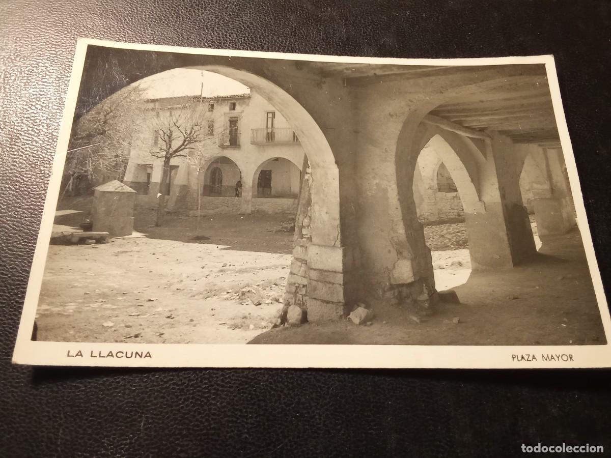 Postales: La Llacuna.Plaza Mayor.