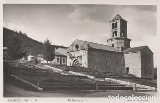 Postales: GERONA CAMPRODON MONASTERIO ESCRITA