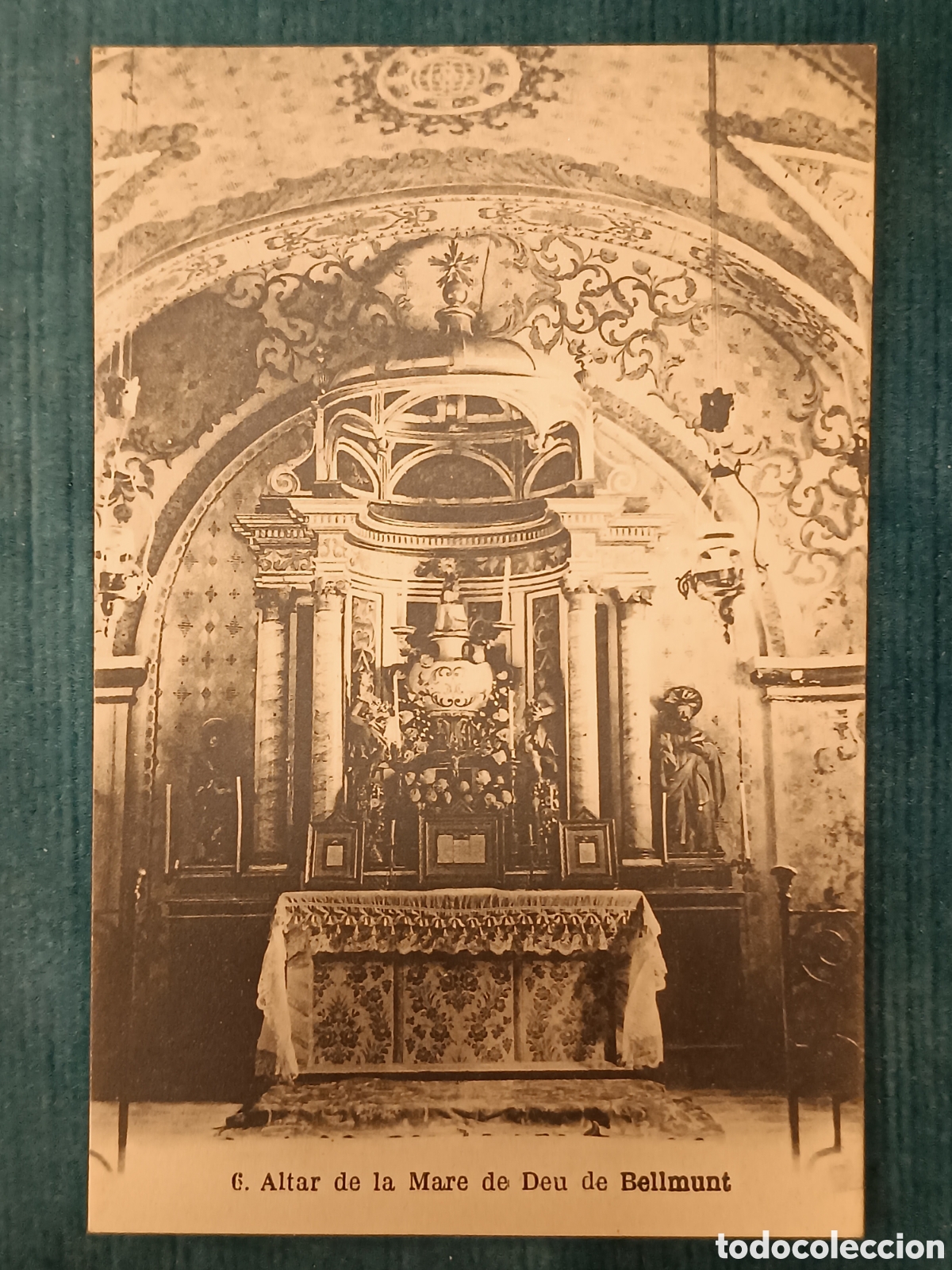 Postales: 6 Altar de la Mare de Deu de Bellmunt
