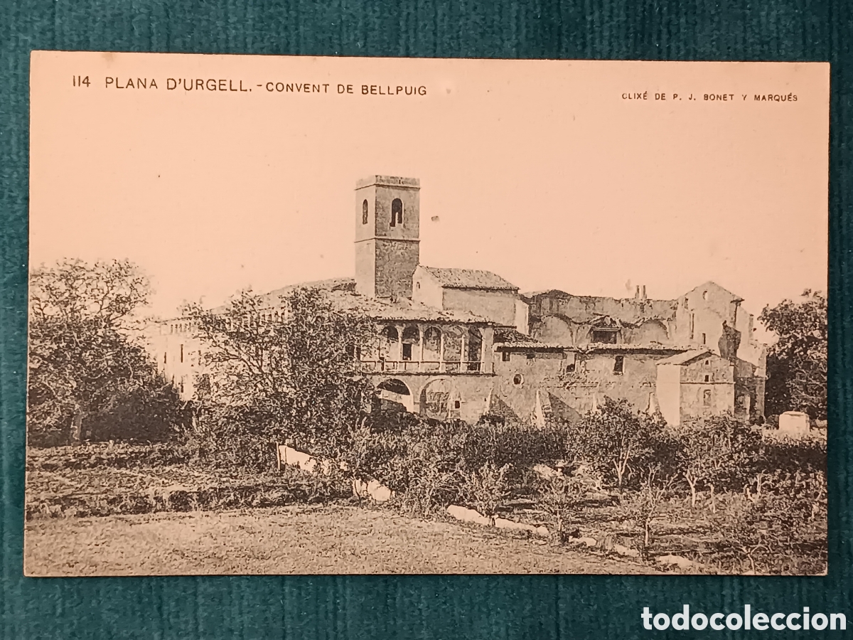 Postales: 114 PLANA D'URGELL. Convent de Bellpuig