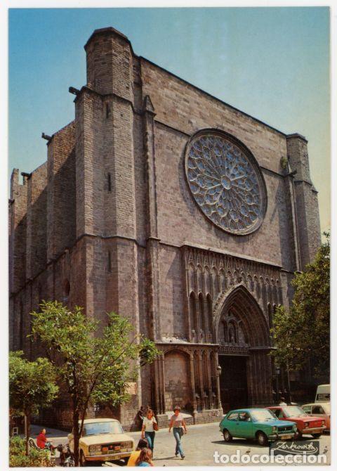 Postales: m011579 Barcelona Iglesia Del Pino 1977 Zerkowitz N&ordm;2185 sc seat 1430 127 133
