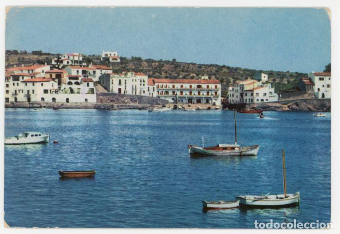 Postales: m011589 Cadaques Hotel Residencia Playa Sol Igol circulada sin sello