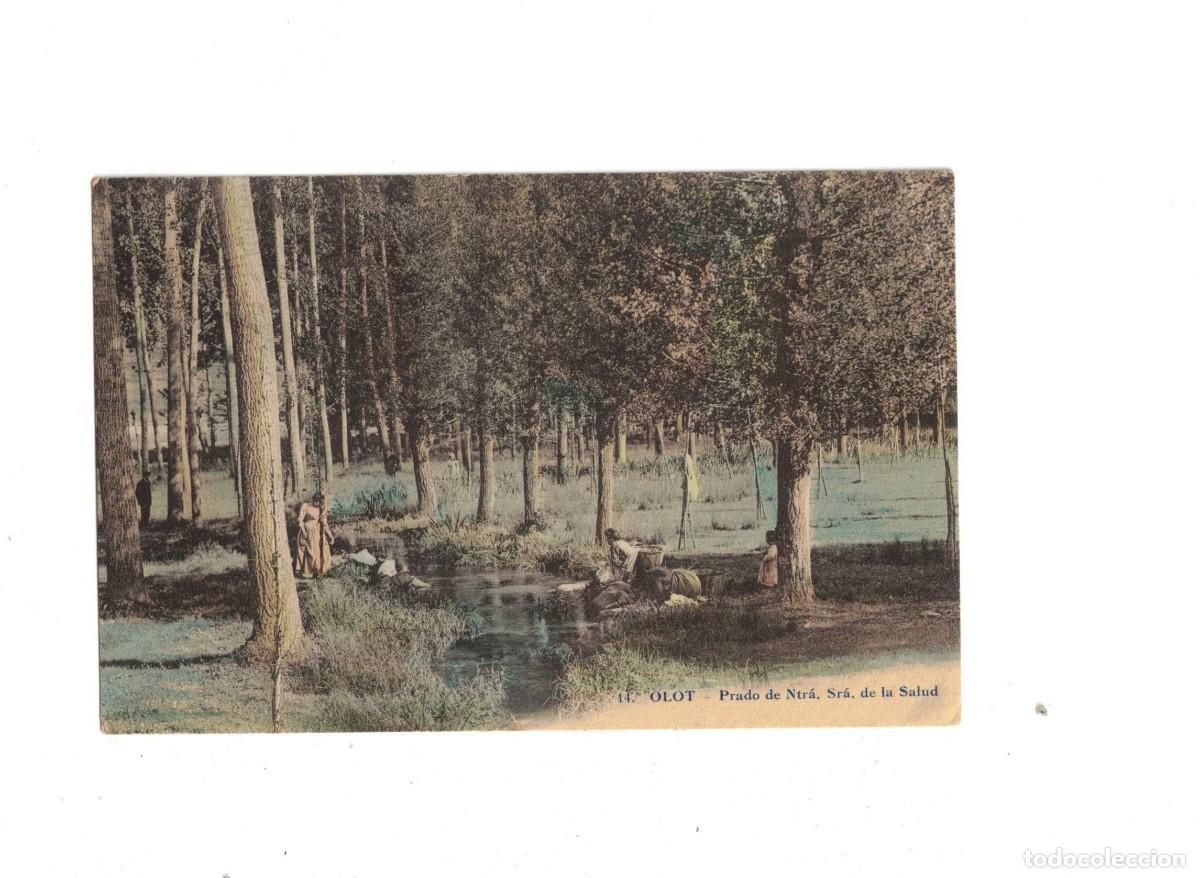 Postales: OLOT. PRADO DE NTRA SRA DE LA SALUD. LAVANDERAS
