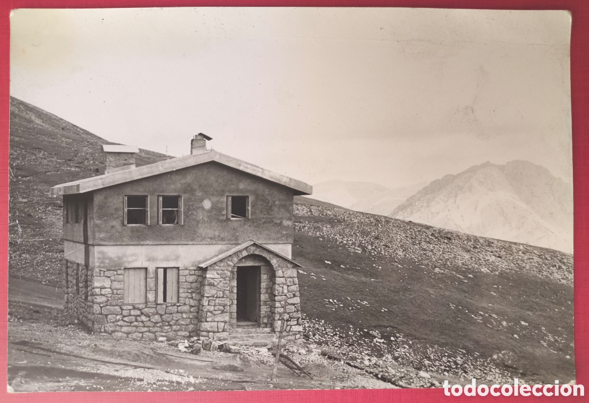Postales: SALDES CHALET ENSIJA POSTAL FOTOGR&Aacute;FICA FOTOGRAF&Iacute;A PEDRAFORCA ALT BERGUED&Agrave; C. 1960
