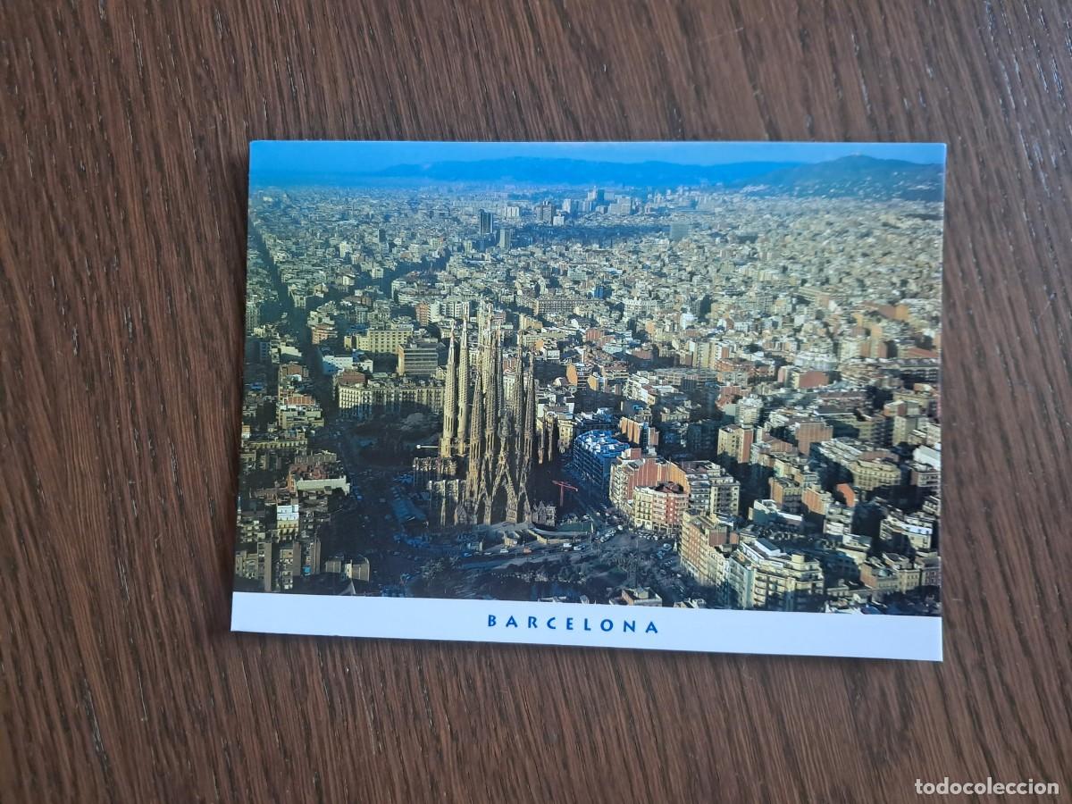 Postales: postal de Espa&ntilde;a, Temple de la Sagrada Familia, Gaud&iacute;, Barcelona. triangle postal.