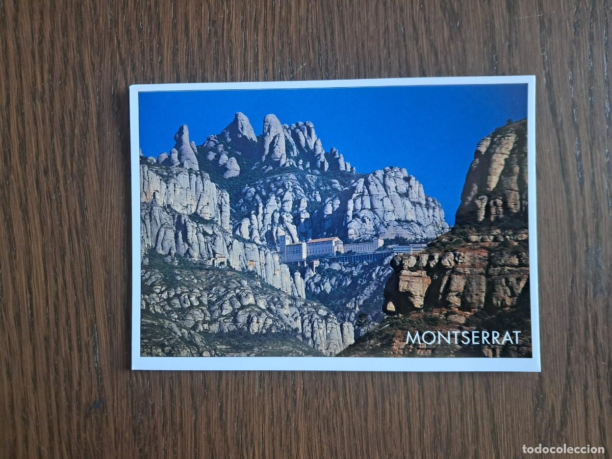 Postales: postal de Espa&ntilde;a, Monestir de Montserrat, Barcelona. triangle postal.