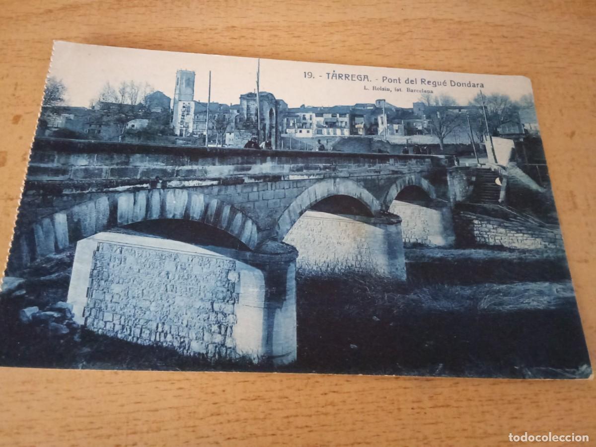 Postales: T&agrave;rrega.Pont del Regu&eacute; d'Ondara.