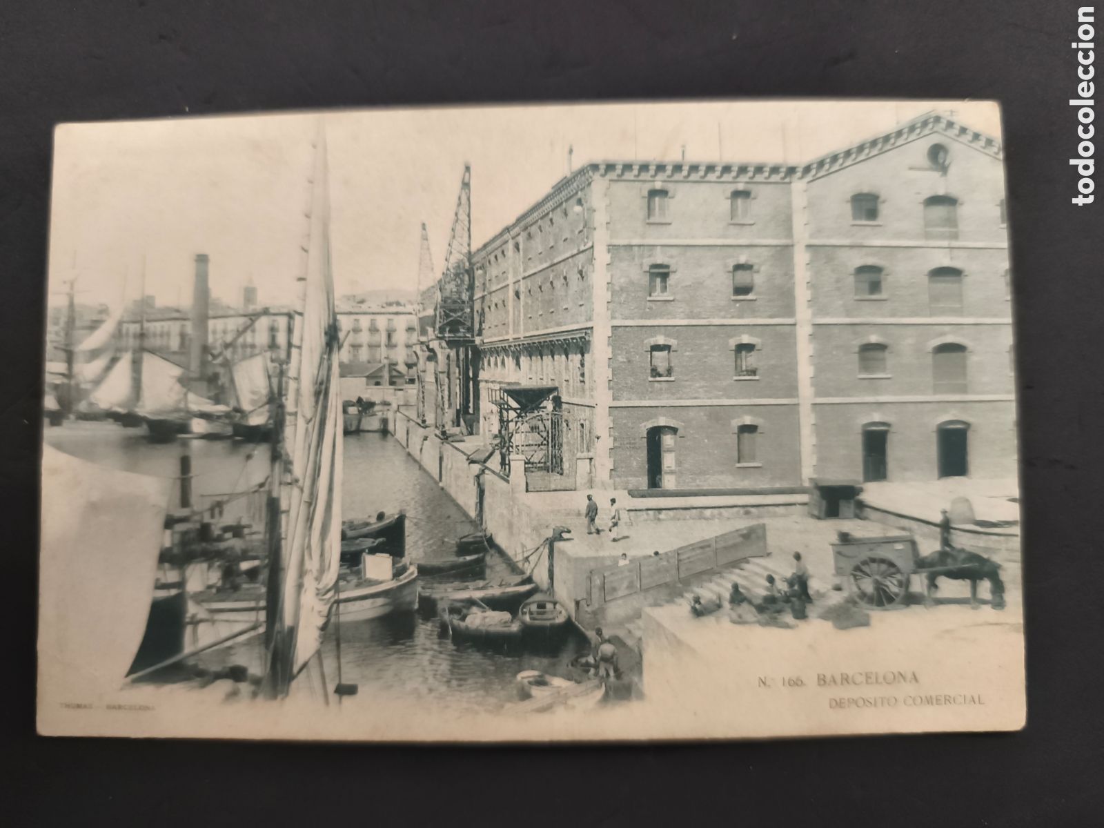 Postales: Barcelona Dep&oacute;sito comercial