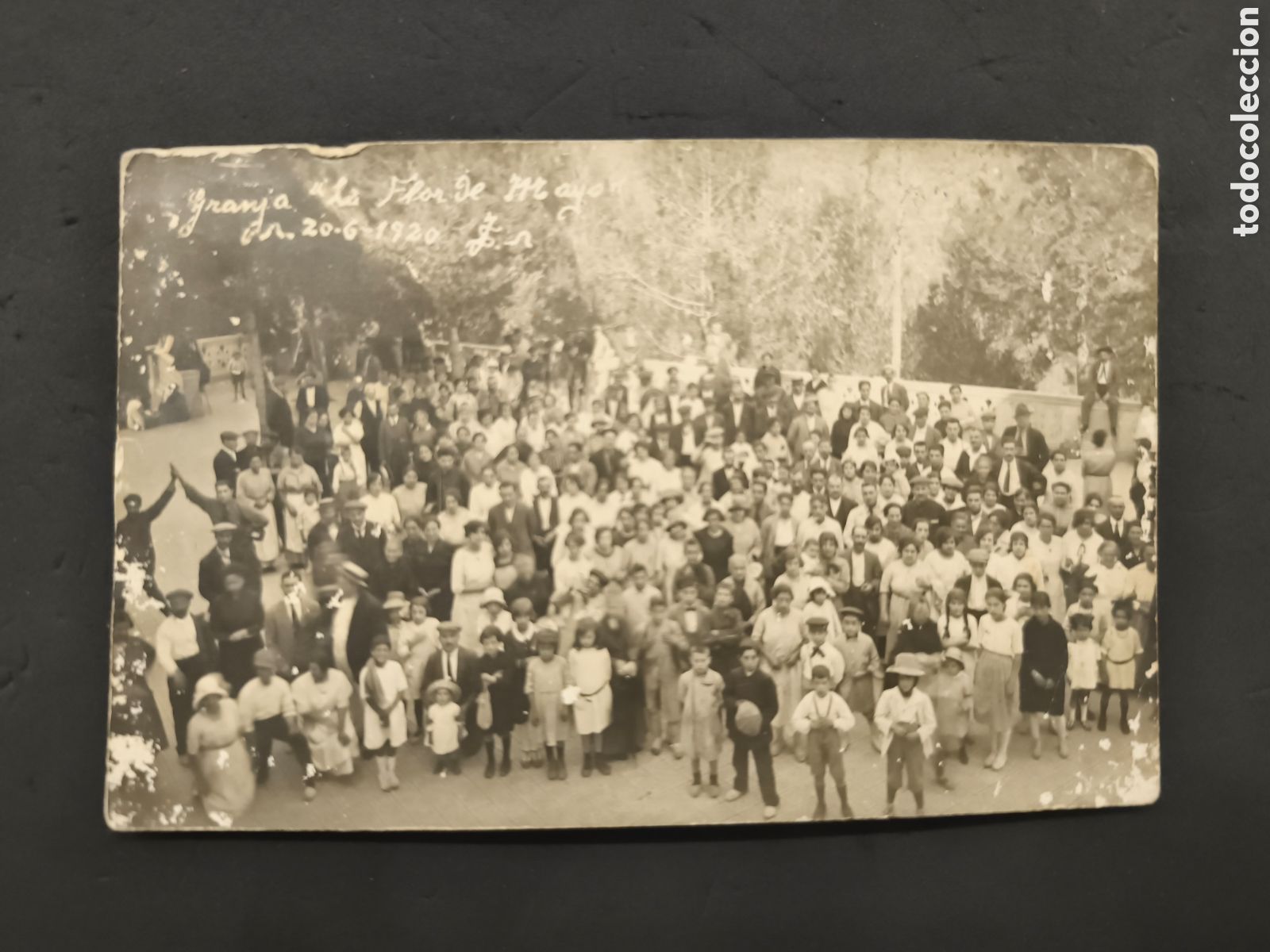 Postales: granja La flor de Mayo 1920