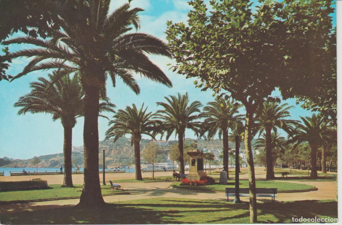 Postales: (26) SAN FELIU DE GUIXOLS. COSTA BRAVA. DETALLE DEL PASEO ... SIN CIRCULAR