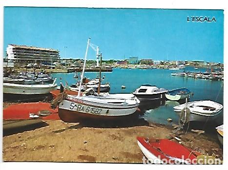 Postales: PUERTO DE PESCADORES.- COSTA BRAVA, L&acute;ESCALA / GIRONA