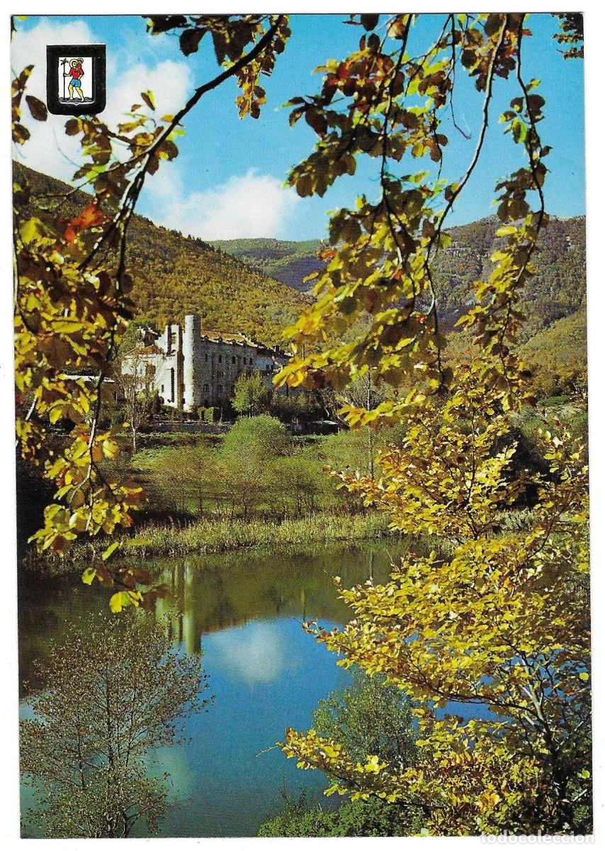 Postales: Postal Santa Fe del Montseny. Barcelona. Hotel y Lago. ref. 7-barcelona11