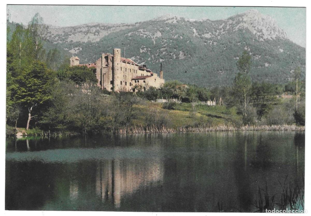 Postales: Postal Santa Fe del Montseny. Barcelona. Hotel y Lago. ref. 7-barcelona17