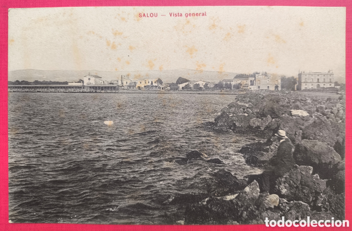 Postales: SALOU POSTAL FOTOTIPIA TARRAGONA C. 1910