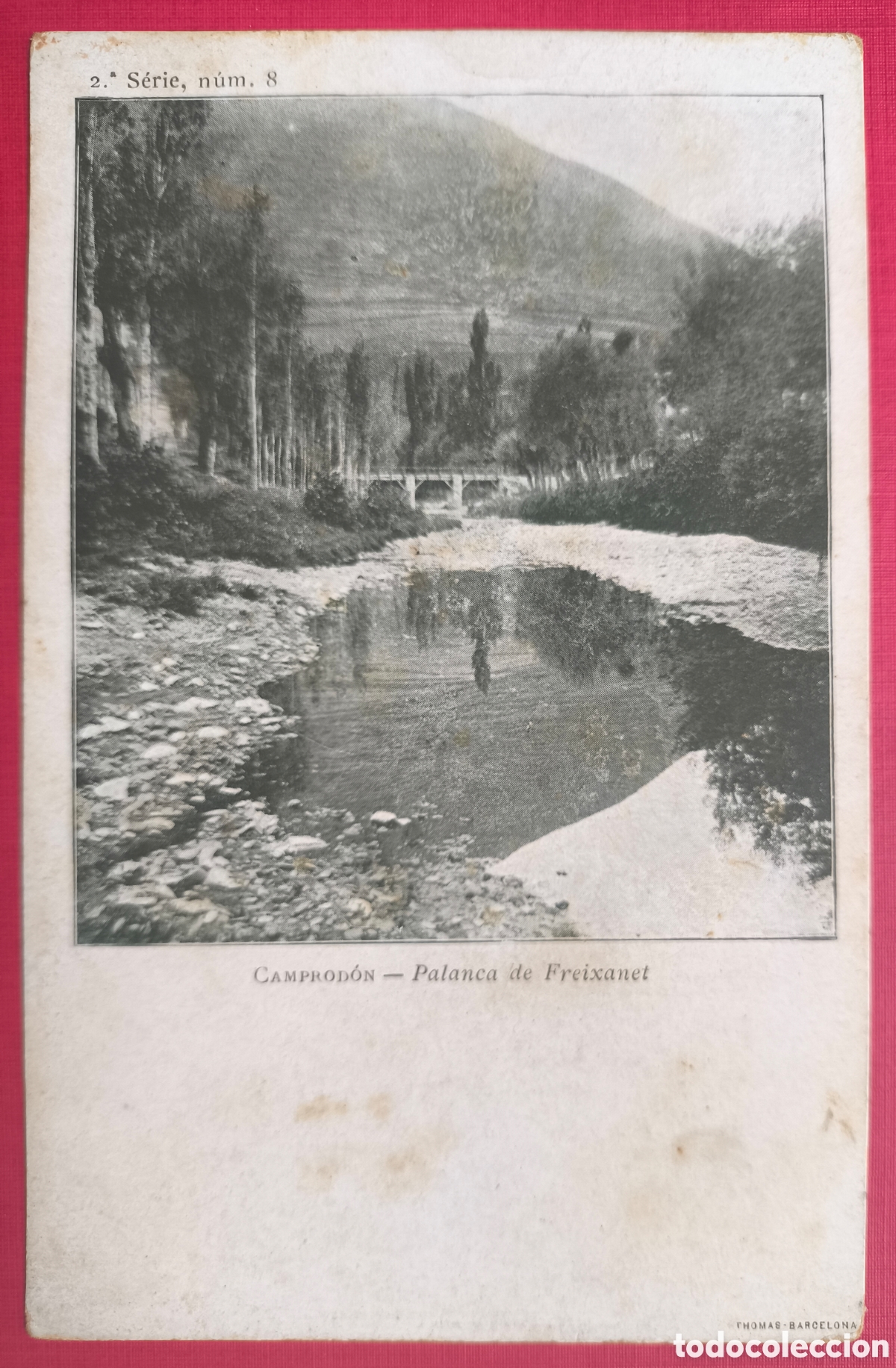 Postales: CAMPRODON PONT FREIXENET POSTAL FOTOTIPIA THOMAS GIRONA C. 1910