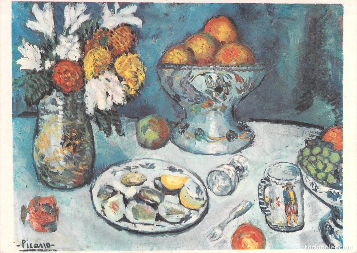 Postales: Postal de Arte Pablo Picasso - Bodeg&oacute;n - Museo Arte Moderno Barcelona
