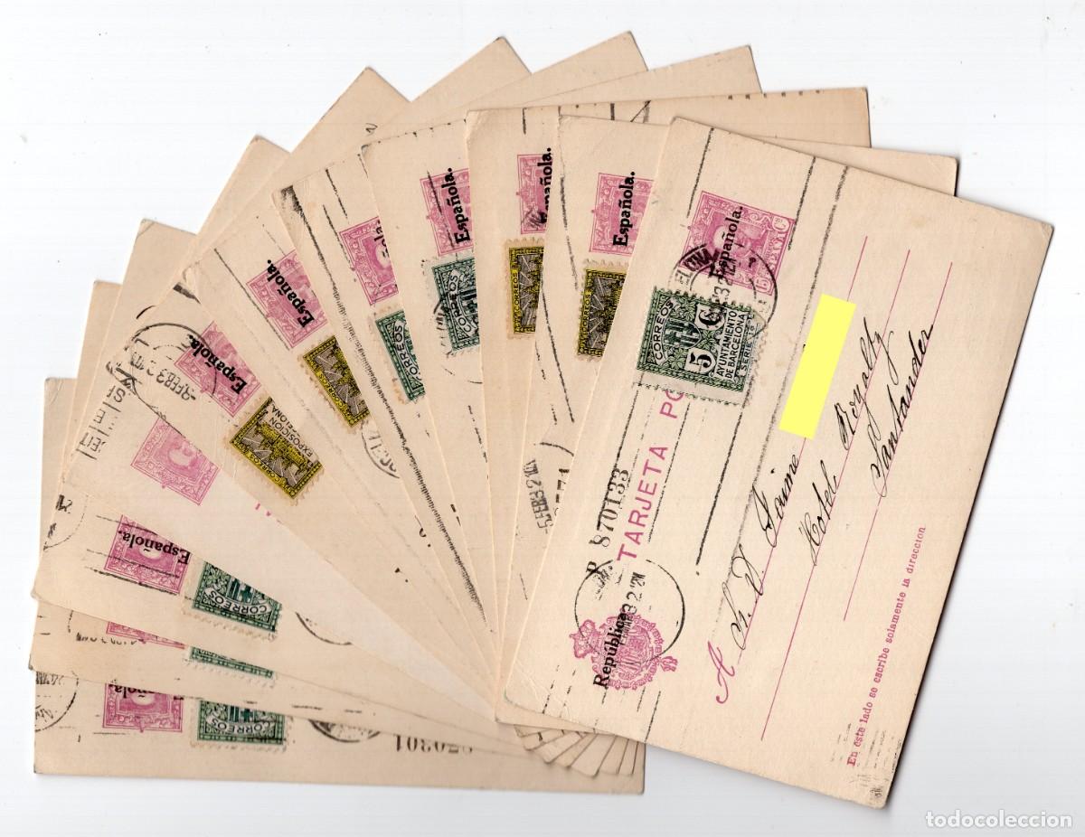 Postales: Lote 11 postales de 1930/1932. Breve historia familiar de Jaime, alta burgues&iacute;a catalana