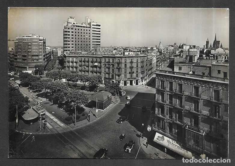 Postales: Postal. Barcelona- 1039 Plaza del Obispo Urquinaona Reuss Foto Reuss 1960