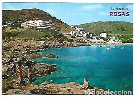 Postales: CRISTALINAS AGUAS DE &rdquo; LA ALMADRABA &rdquo;.- ROSAS / GIRONA