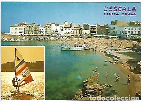 Postales: DIVERSAS VISTAS / VARIOUS VIEWS.- L&acute;ESCALA / GIRONA