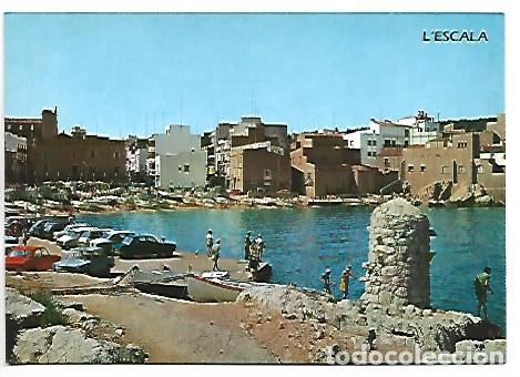 Postales: DETALLE.- LA ESCALA / GIRONA