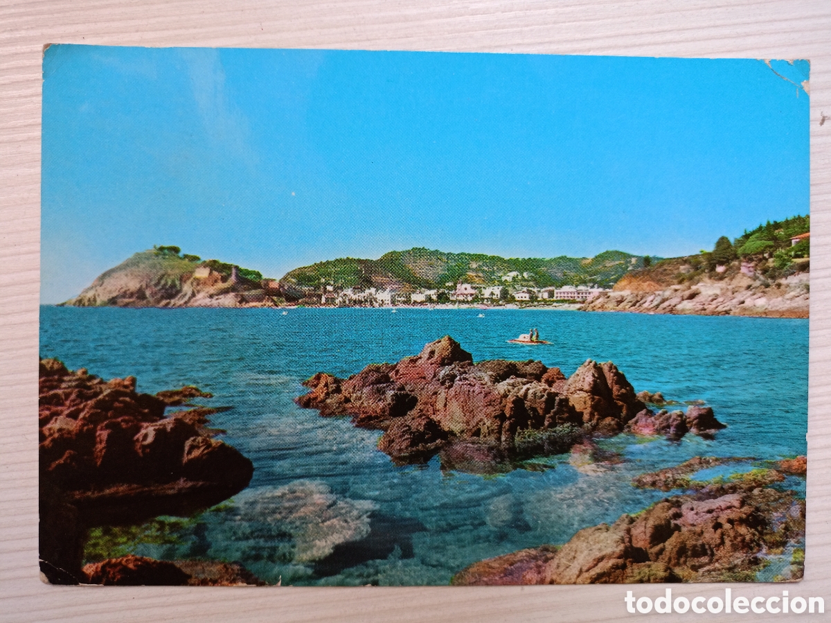 Postales: TOSSA DE MAR. Gerona. Rocas de Mar Menuda