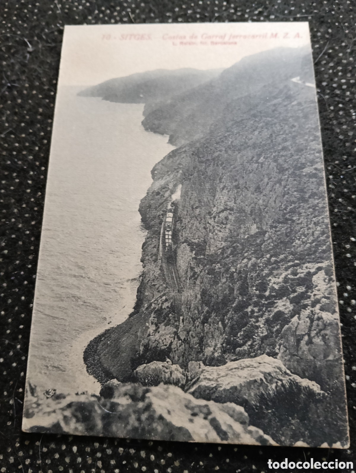 Postales: POSTAL 10 - SITGES 1920-30 - BARCELONA COSTAS DE GARRAF, FERROCARRIL M.Z.A. - L. ROISIN