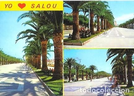 Postales: POSTAL A COLOR 4 SALOU COSTA DORADA TARRAGONA PASEO JAIME I