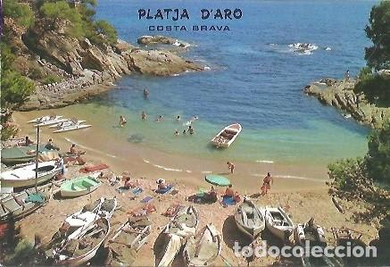Postales: POSTAL A COLOR 964 PLAYA DE ARO COSTA BRAVA SA COVA