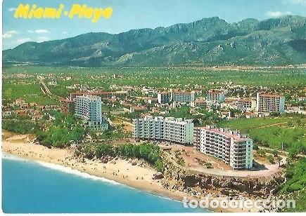Postales: POSTAL A COLOR COSTA DORADA TARRAGONA MIAMI PLAYA MONTROIG 5 PLAYA Y VISTA PARCIALRAYMOND