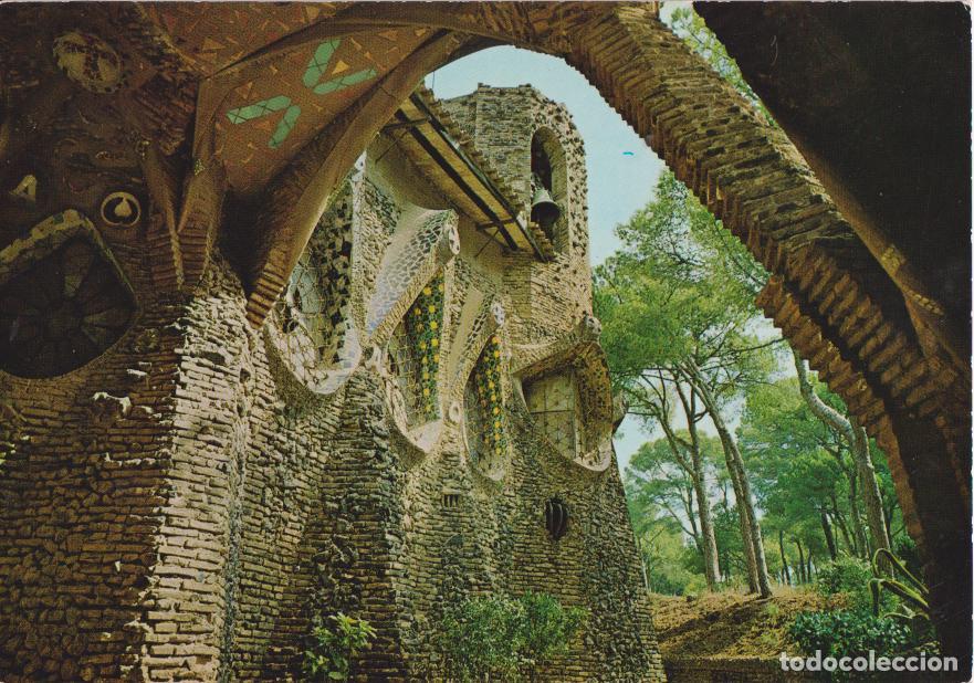 Postales: SANTA COLOMA DE CERVELLO (BARCELONA) IGLESIA COLONIA G&Uuml;ELL &ndash; ED.BEASCOA &ndash; S/C