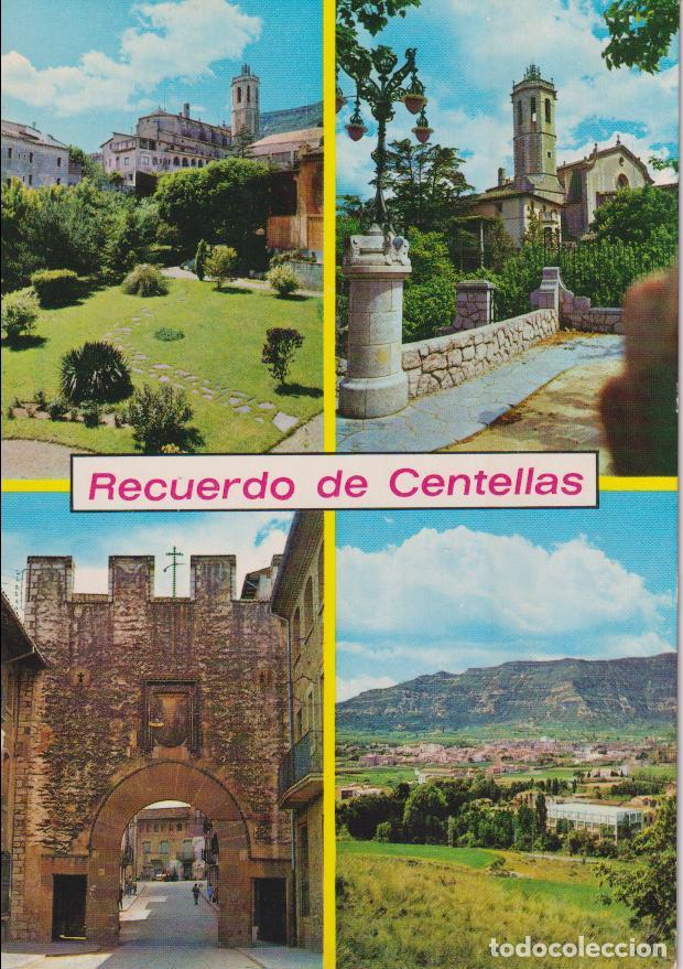 Postales: CENTELLAS (BARCELONA) VARIAS VISTAS DE LA CIUDAD &ndash; FOTOS PUJOL &ndash; S/C