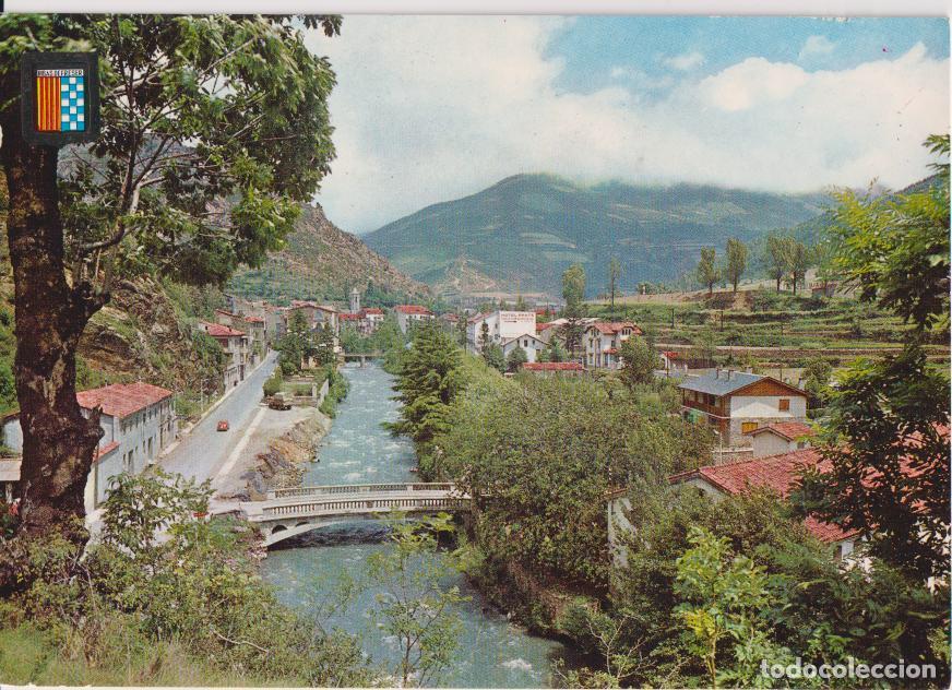 Postales: RIBES DE FRESES (BARCELONA) ENTRADA A LA VILA &ndash; ESC.ORO N&ordm;1066 &ndash; S/C