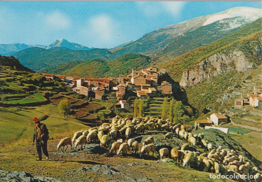 Postales: CASTELLAR DE N&rsquo;HUG, VISTA GENERAL Y SUS CONTORNOS &ndash; R.P.A.RIPOLL N&ordm;4 &ndash; S/C