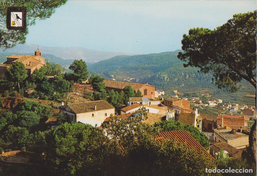 Postales: CORBERA ALTA DE LLOBREGAT, IGLESIA, CASTILLO Y AL FONDO CORBERA BAJA &ndash; S/C