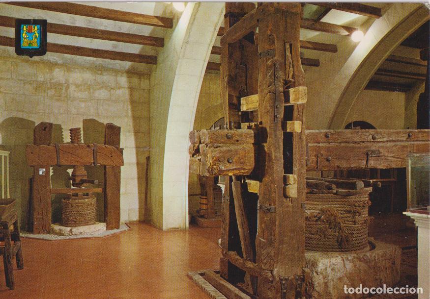 Postales: VILAFRANCA DEL PENEDES, MUSEO DEL VINO, PRENSAS ANTIGUAS &ndash; ESC.DE ORO N&ordm;11 &ndash; S/C
