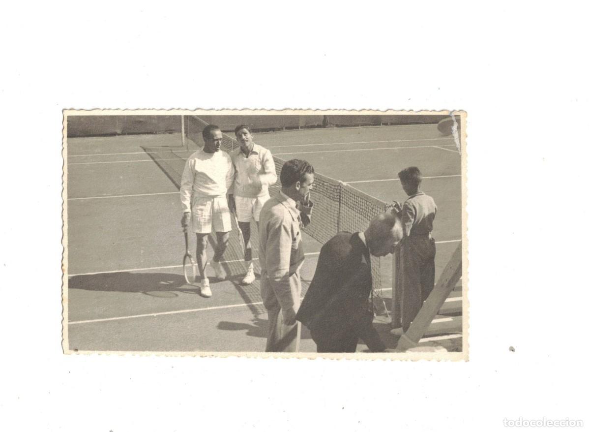 Postales: BARCELONA. REAL TENIS POMPEYA 1945. ROCHET Y MASIP