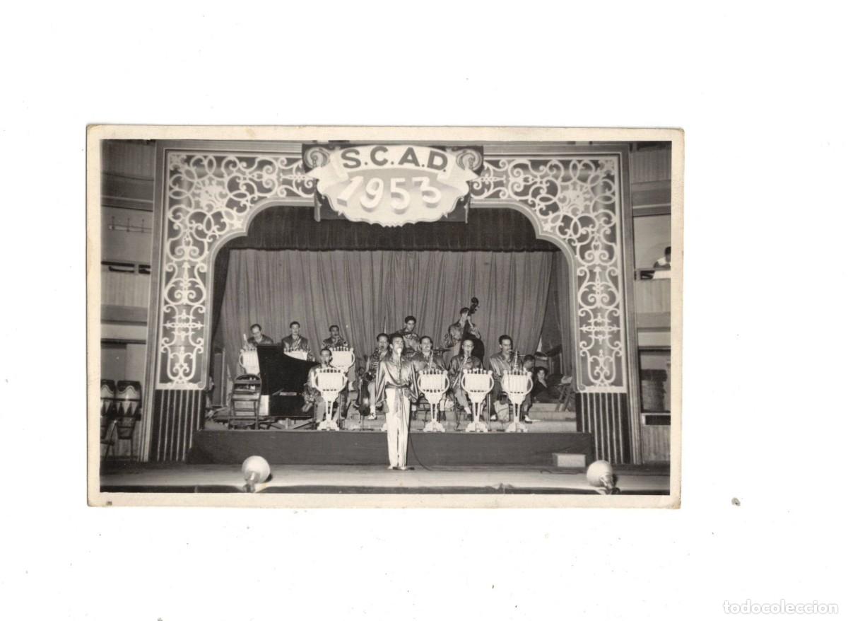 Postales: BARCELONA. SALON DE BAILE S.C.A.D.