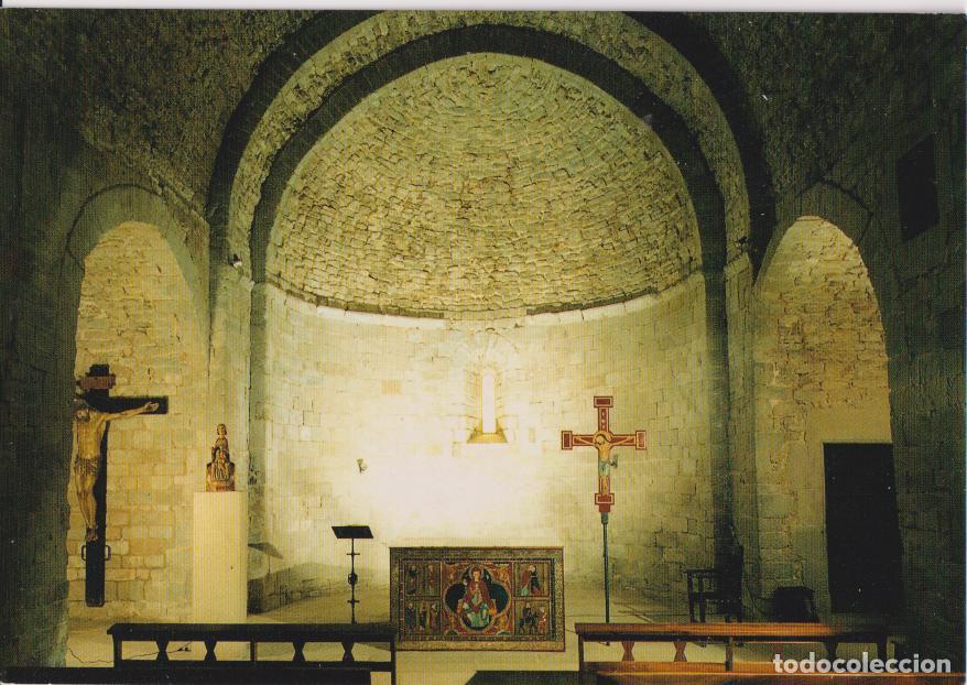 Postales: LLU&Ccedil;A, SANTA MARIA DE LLU&Ccedil;A, ESGLESIA PARROQUIAL, INTERIOR &ndash; S/C