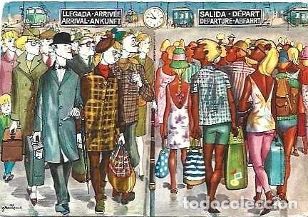 Postales: Espa&ntilde;a ++ & Postal, Humor, Spansty, Ed. Avil&eacute;s Barcelona 1967 (365)
