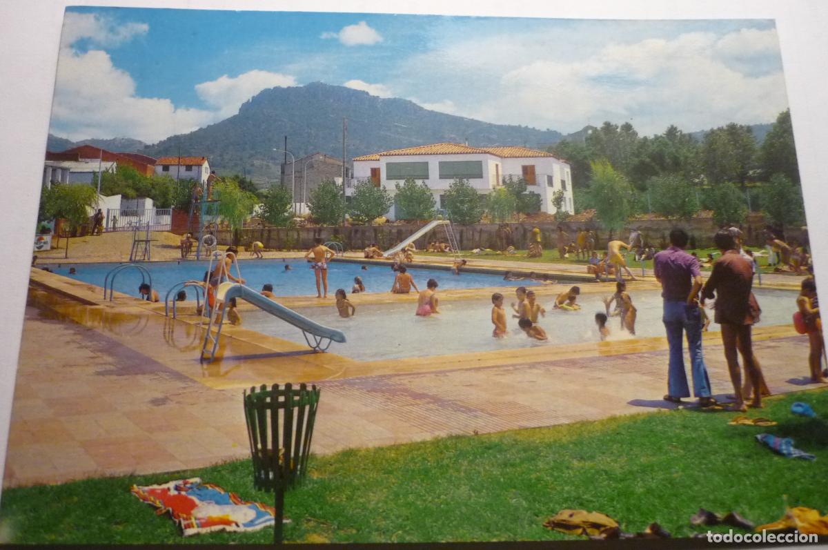 Postales: postal falset piscinas escrita cm