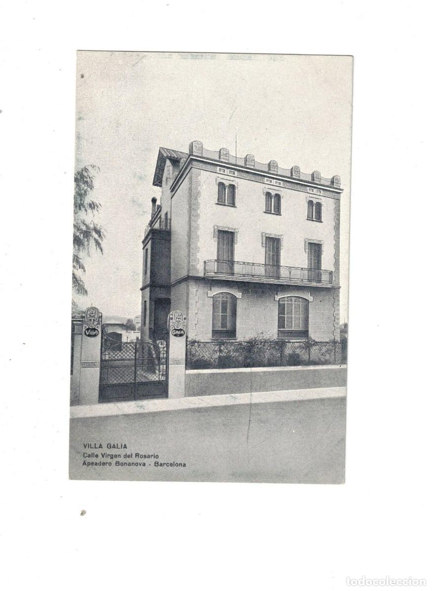 Postales: BARCELONA. VILLA GALIA. BONANOVA