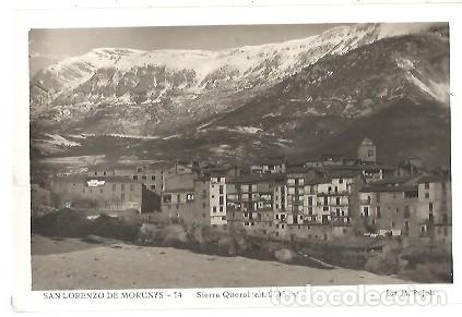 Postales: ANTIGUA POSTAL 14 SAN LORENZO DE MORUNYS SIERRA QUEROL ALT FOT M PUJOLS