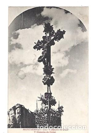 Postales: ANTIGUA POSTAL 134 MONTSERRAT V MISTERIO DE DOLOR E.M. DE M