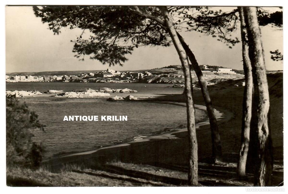 Postales: COSTA BRAVA / LA ESCALA / VISTA DESDE PLAYA DE AMPURIAS / EDI. CYP SERIE I N&ordm; 2284 / FRANQUEADA