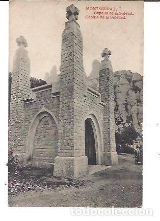 Postales: ANTIGUA POSTAL MONTSERRAT CAPELLA DE LA SOLETAT L ROCA